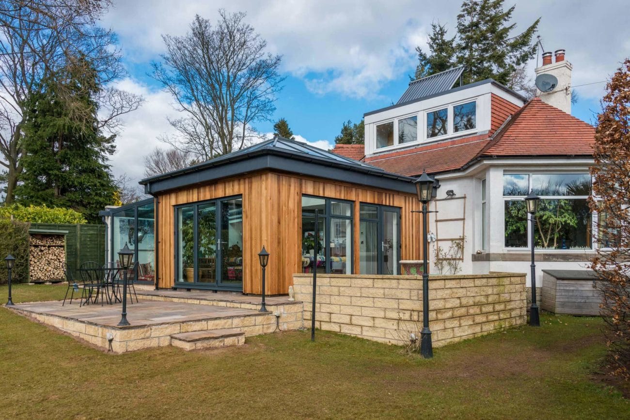 Aluminium Conservatory installation Edinburgh case study