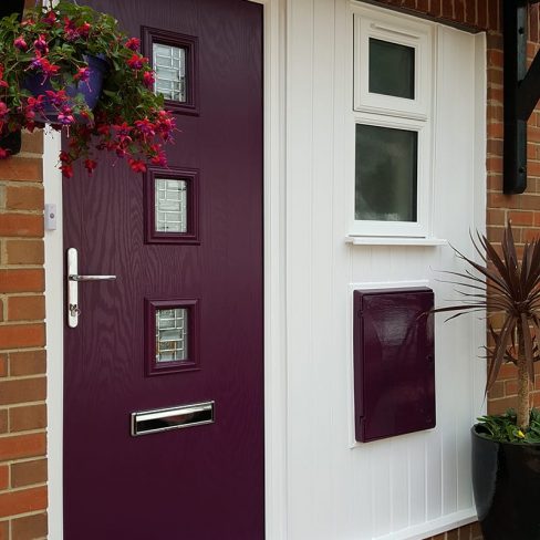 Brown Entrance Doors