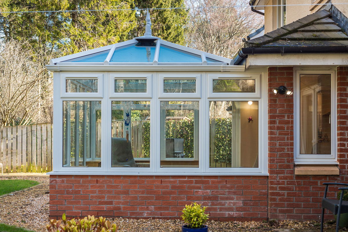 side view conservatories