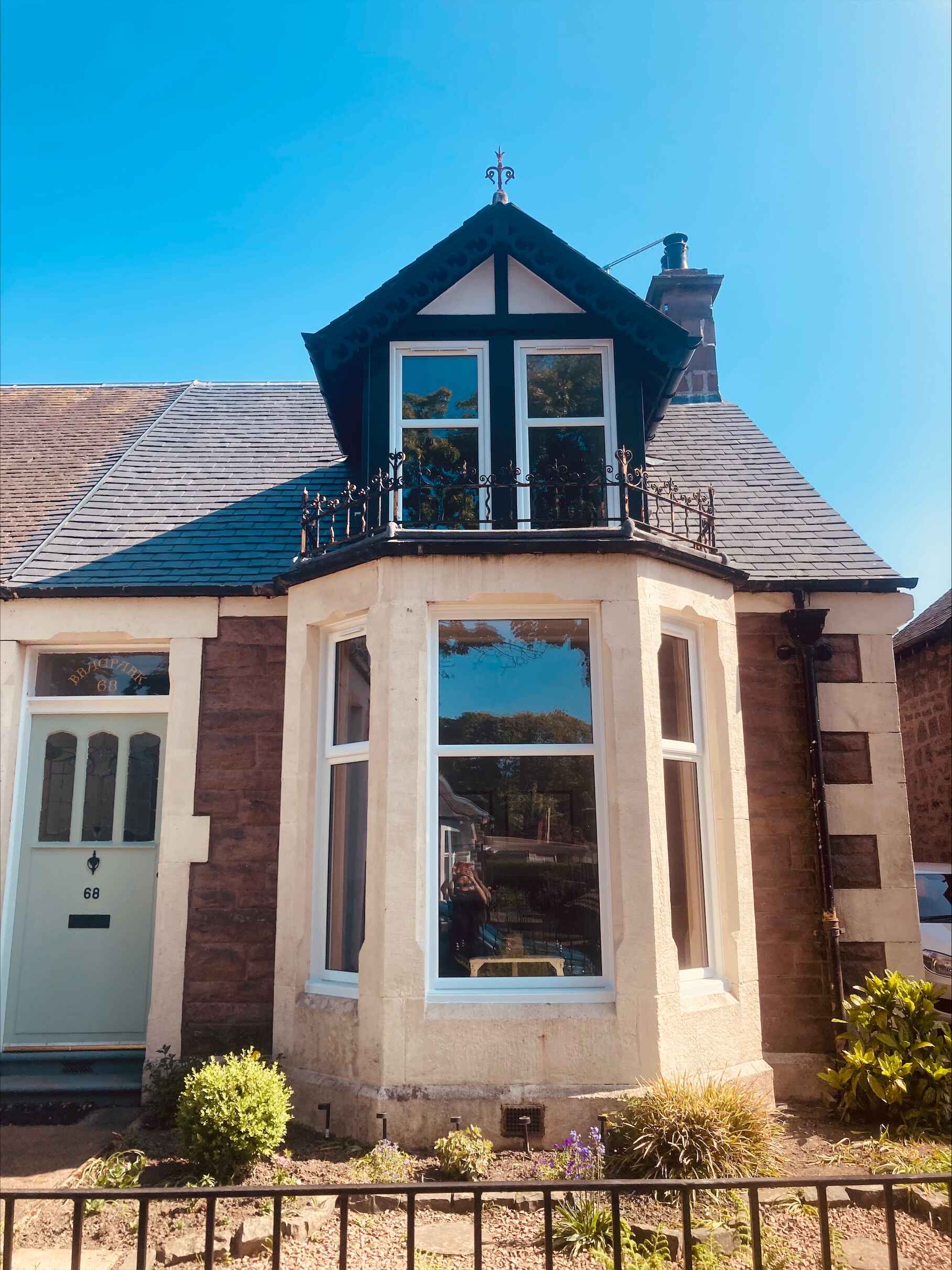 bay casement windows installed