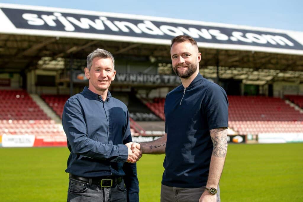 SRJ Windows Continues Strong Partnership with Dunfermline Athletic FC Into the 25/26 Season